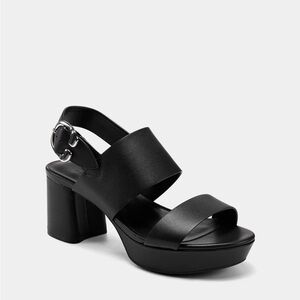 Aerosoles Camera Chunky Black Block Heels, Brand new with tags